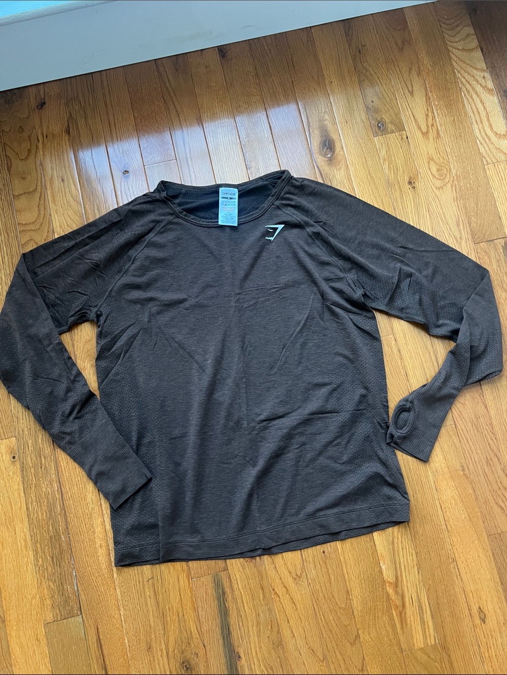 Gymshark brown long sleeve